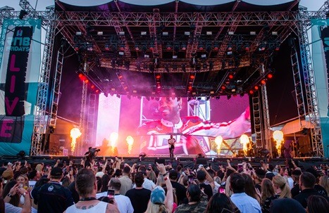 Jason Derulo performing at RnB Fridays