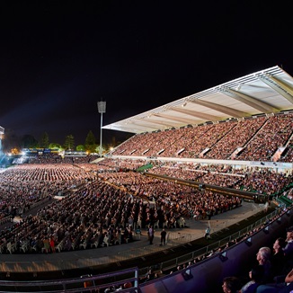Elton John crowd in 2019